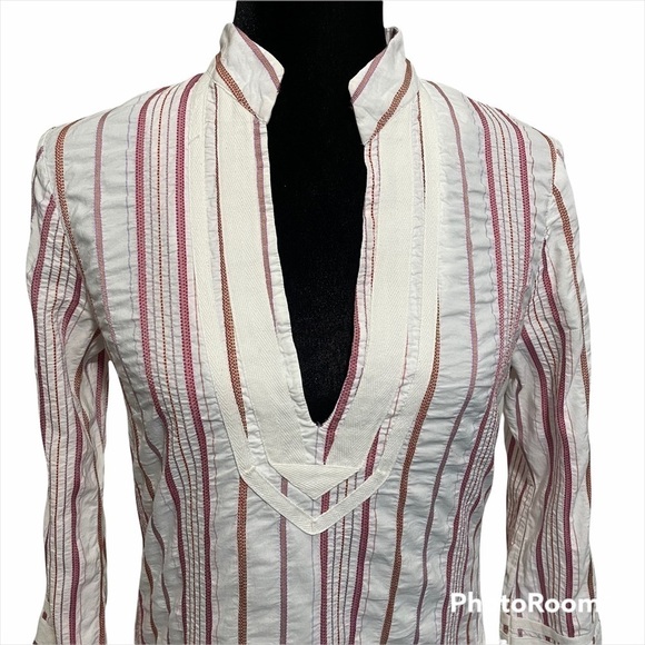 Zara Women Tunic Top Blouse size M Made in Spain - Picture 9 of 9